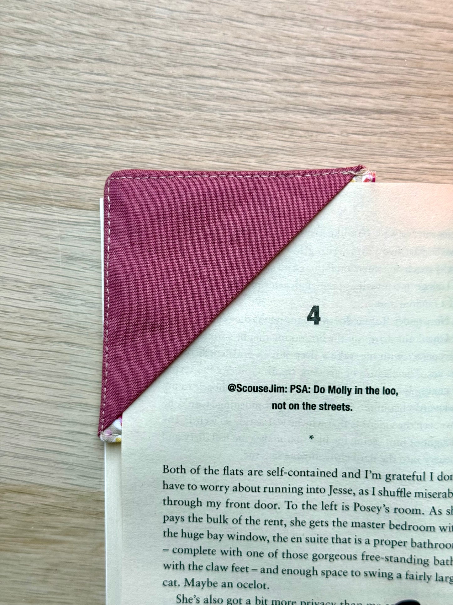 Bookmark - Dusty Bloom